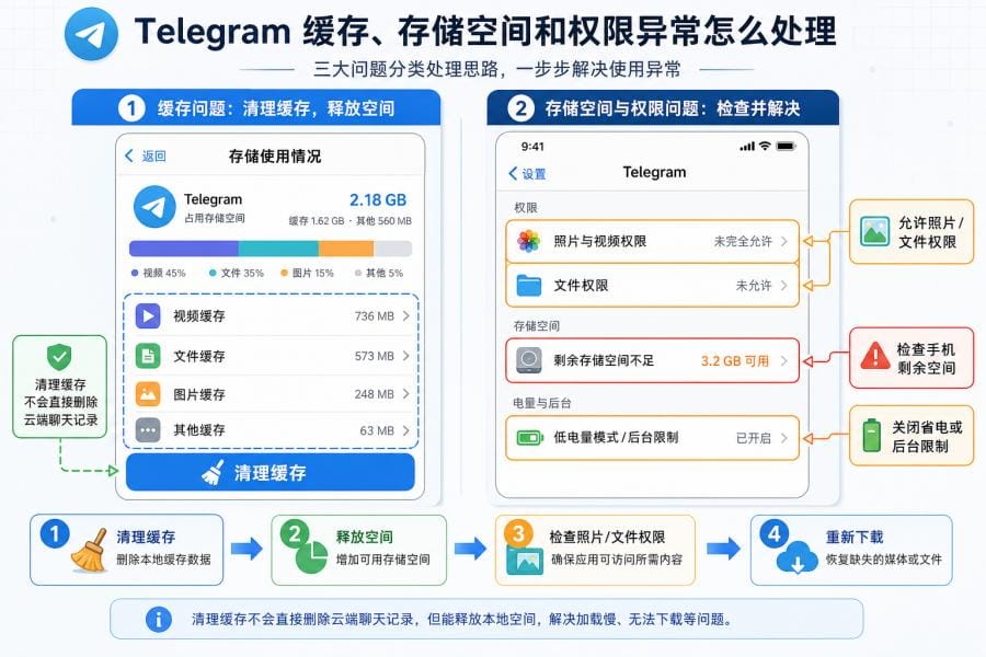 纸飞机无法下载怎么办?文件和视频一直等待下载的解决方法 配图 3